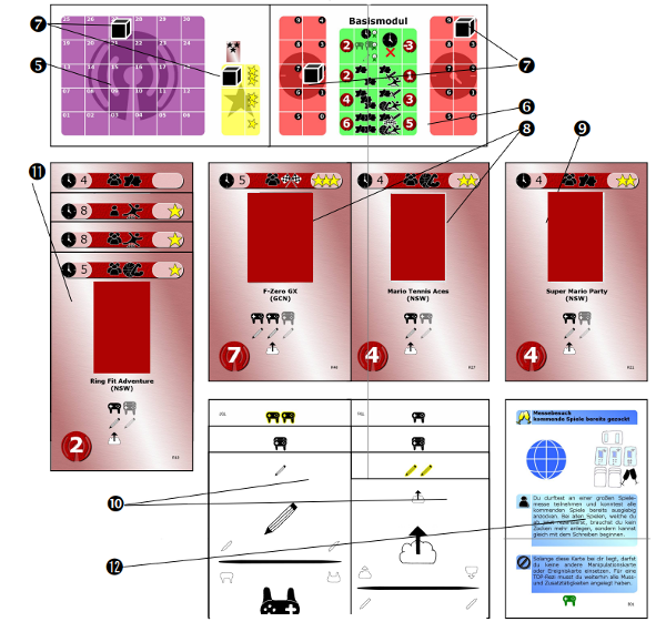 Spieleflut Aufbau Spieler