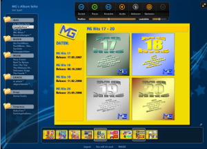 Layout meiner Webseite Dezember 2008